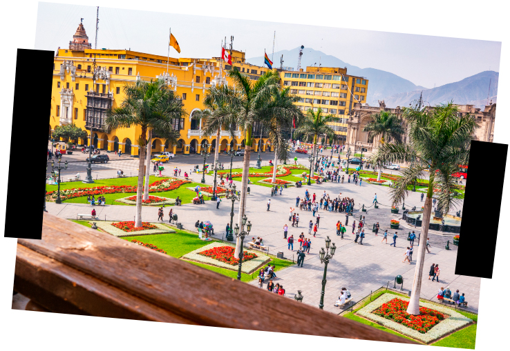Viajes a medida - Perú - Lima Viajes a medida. Viajes que inspiran. Plaza de armas de Lima Perú