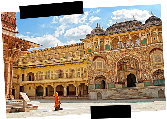 Viajes a medida. Viajes que inspiran. Palacio Amber de Jaipur